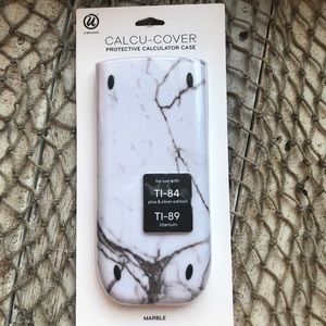 Calcu cover NIP Marble Design TI-84 TI-89
